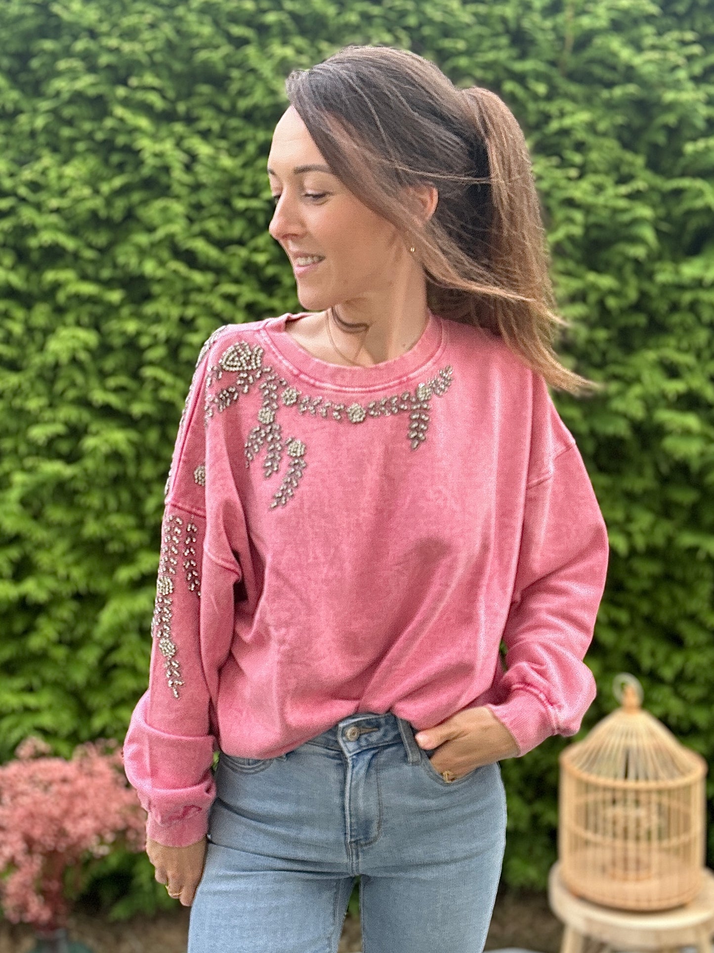Sweat Paisley - Maison Gaïa M - Sweat